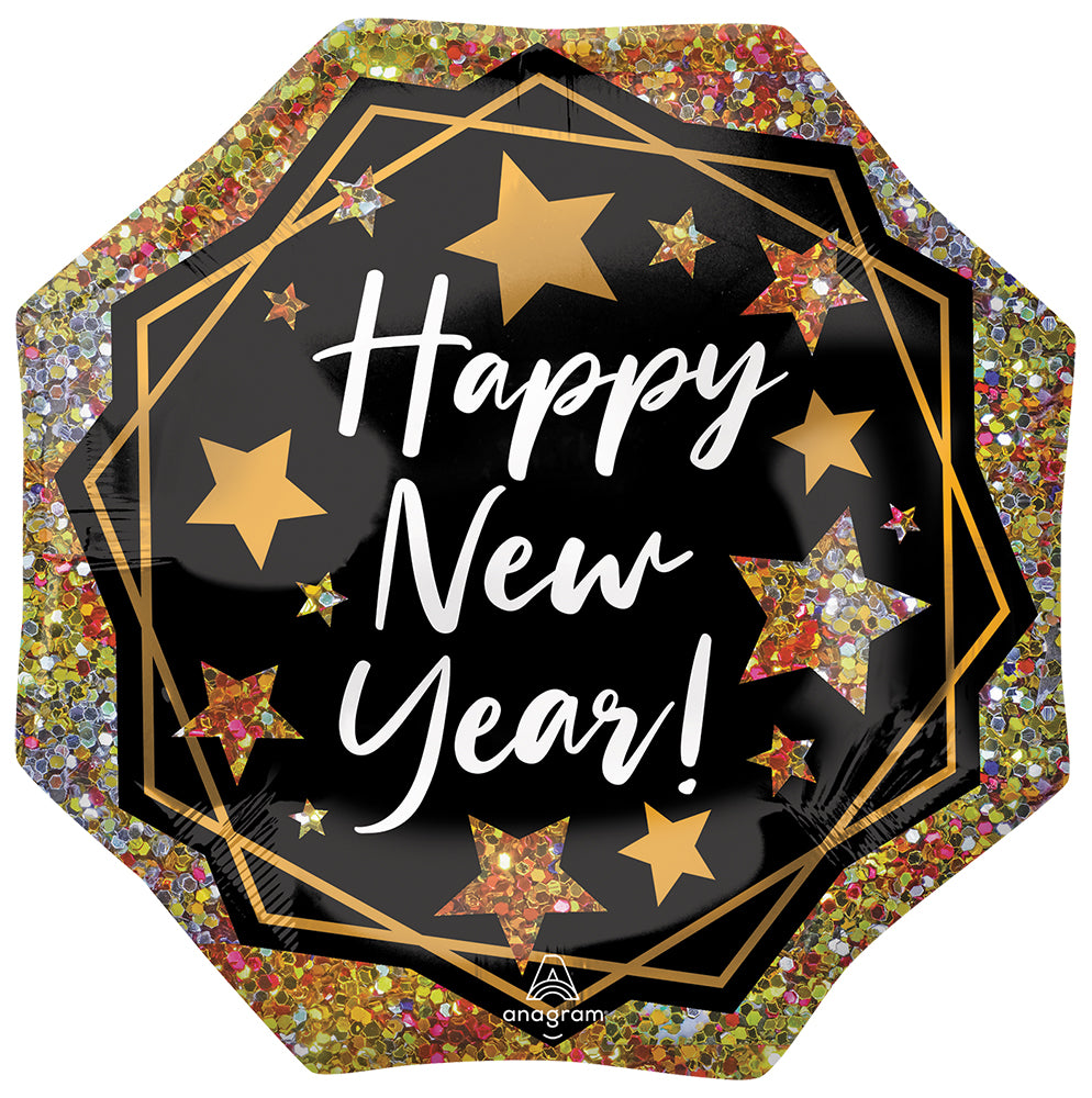 Save on Happy New Year Dots and Swirls 18