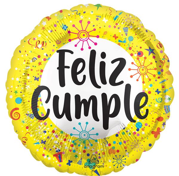 Make Your Birthday Bash Shine with 17 Feliz Cumpleaños Foil Balloon by ...